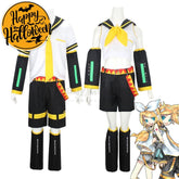【In Stock】Vocaloid Kagamine Rin & Len Cosplay Costume Plus Size Costumes